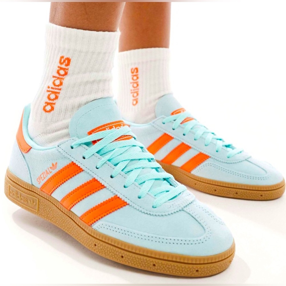 Adidas Handball Spezial Semi Flash Aqua Women’s Size 7